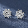 Moissanite Earring - 0.5 Carat + 0.5 Carat