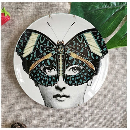 Wall Plate - Butterfly - Color 10 Inches