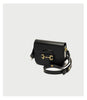 Large Horsebit Shoulder Bag - Black