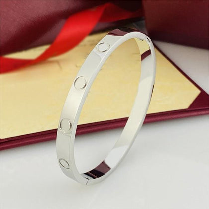 Love Bangle - ClipOn - Silver