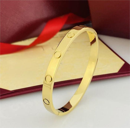 Love Bangle - ClipOn - Gold