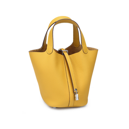 Small Bucket Bag - Calfskin Leather