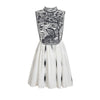 Embroidered Forest Dress