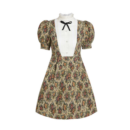 Yellow Floral Dress