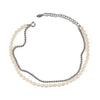 18K Gold Plated Pearls & Crystals Choker