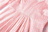 Printed Pink Satin Dress