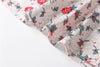 Printed Floral Satin Dress