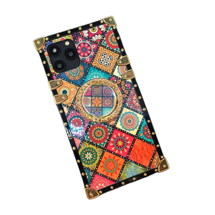 Samsung Case With Ring -  Mandala