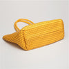 Large Woven Tote Bag - Blue