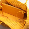 Large Woven Tote Bag - Blue