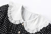 Black Polka-Dot Dress