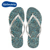 Peacock Blue Thongs