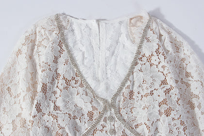 White Lace Dress