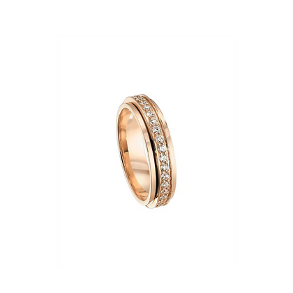 Possession Band in Silver - Rose Gold